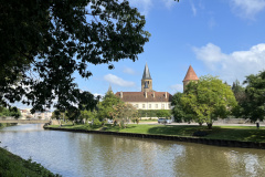 Basilique du Sacré-Cœur川の対岸からの遠景