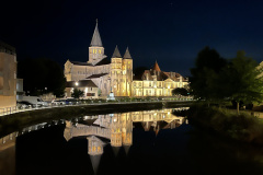 Basilique du Sacré-Cœur 川越しの夜景