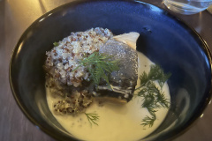 本日の魚 バスの類の淡水魚とのこと 超淡白