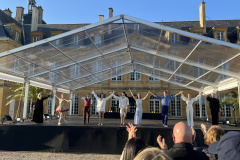 ダンサーと演奏者全員による挨拶